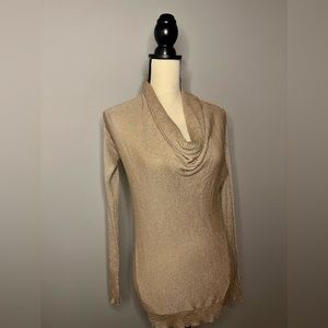 Long Gold top Size:S